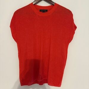 Banana Republic Red Knit Top